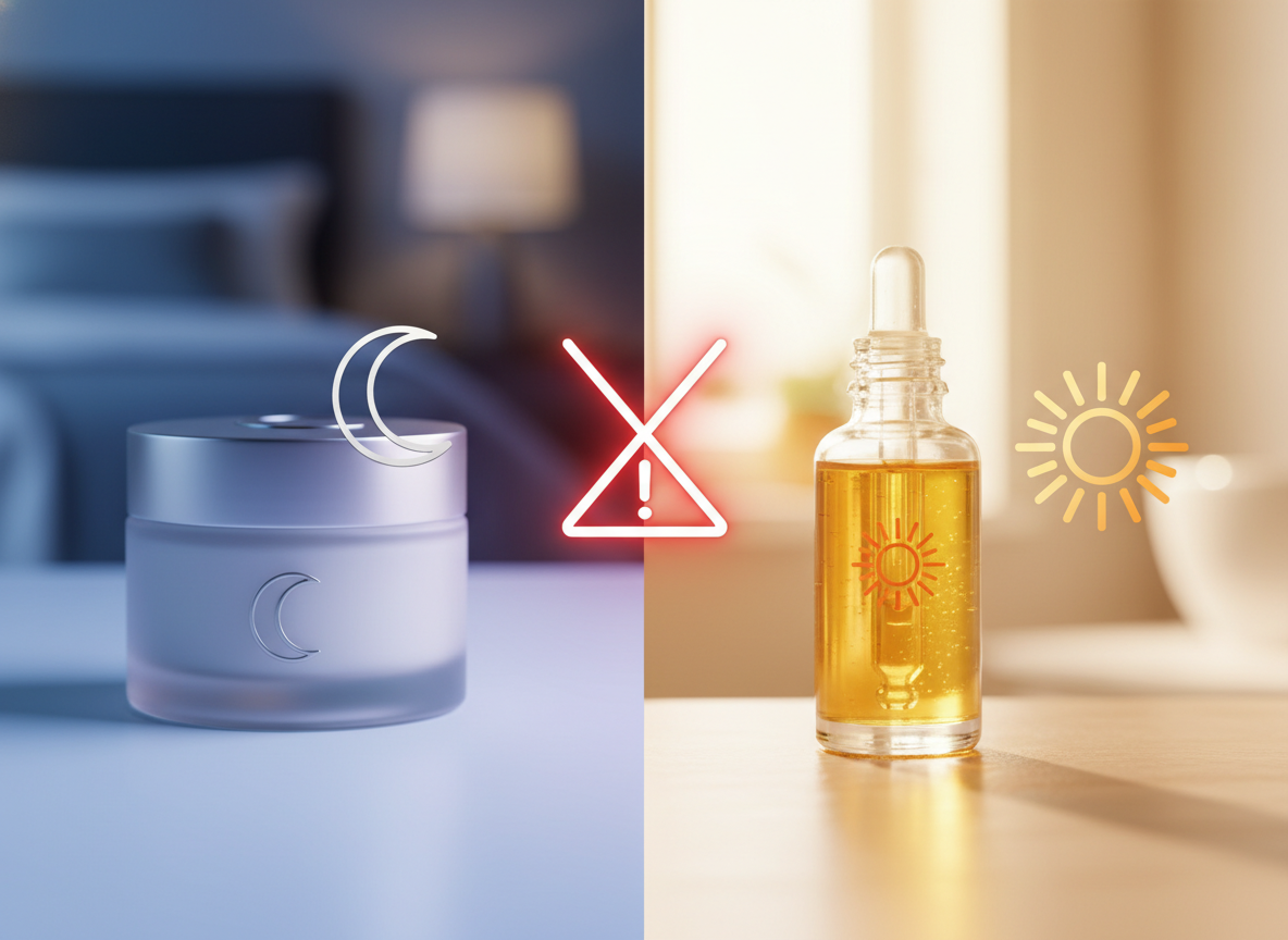 Czego unikać stosując krem pod oczy z retinolem – zakazane połączenia