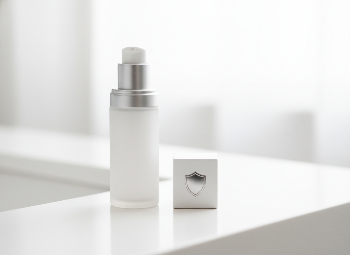 Szczelne opakowanie typu airless zawierające krem z retinolem na noc